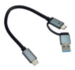 CABLETIME θήκη για M.2 NVMe/SATA SSD CT-SSD03-AG tool free