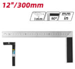 DELI μεταλλικός γωνιακός χάρακας DL302300