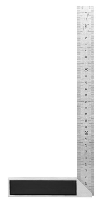 DELI μεταλλικός γωνιακός χάρακας DL302300