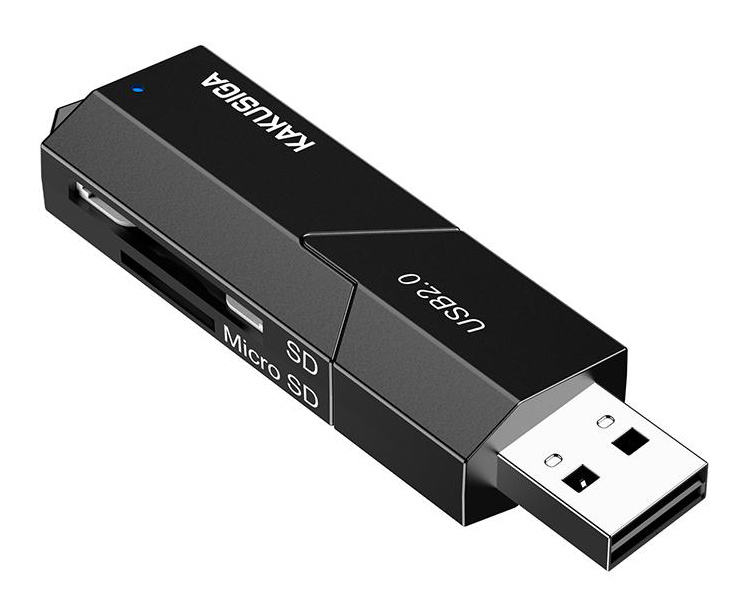 KAKUSIGA card reader KSC-1411 για SD & micro SD KAKUSIGA card reader KSC-1411 για SD & micro SD