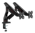 BRATECK βάση γραφείου για 2x οθόνες LDT114-C024