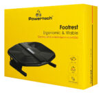 POWERTECH υποπόδιο γραφείου PT-1566 με ρυθμιζόμενη κλίση