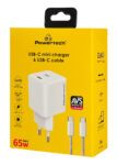 POWERTECH φορτιστής τοίχου PT-1577 με καλώδιο