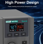 QUICK σταθμός θερμού αέρα QUICK857 Pro με air gun