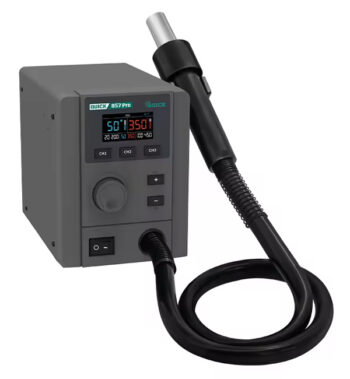 QUICK σταθμός θερμού αέρα QUICK857 Pro με air gun