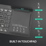 RIITEK ασύρματο πληκτρολόγιο Mini K18S με touchpad