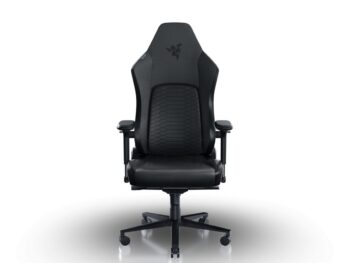 Razer ISKUR V2 Black - Leather Gaming Chair - Lumbar Support - Memory Foam Head Cushion