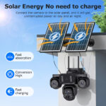 SECTEC smart ηλιακή κάμερα ST-523-9MAOV-4G-EU