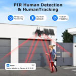 SECTEC smart ηλιακή κάμερα ST-523-9MAOV-4G-EU