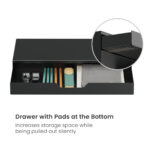 BRATECK επιτραπέζια βάση για οθόνη/laptop/smartphone/tablet STB-128-02 με συρτάρι