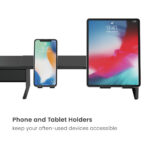 BRATECK επιτραπέζια βάση για οθόνη/laptop/smartphone/tablet STB-128-02 με συρτάρι