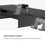 BRATECK επιτραπέζια βάση για οθόνη/laptop/smartphone/tablet STB-128-02 με συρτάρι