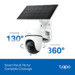 TP-LINK smart ηλιακή κάμερα Tapo C610 KIT