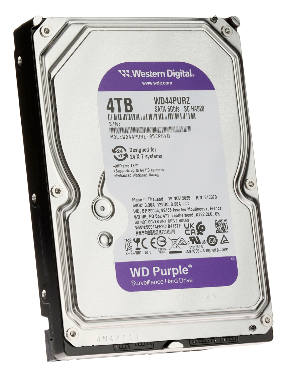 WD σκληρός δίσκος Purple 3.5" WD σκληρός δίσκος Purple 3.5"