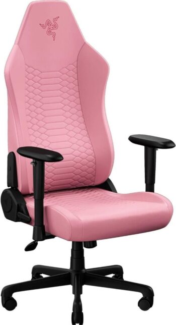 RAZER Iskur V2 X NewGen Quartz - Ergonomic Gaming Chair - EPU Leather Cooltouch - Lumbar Support