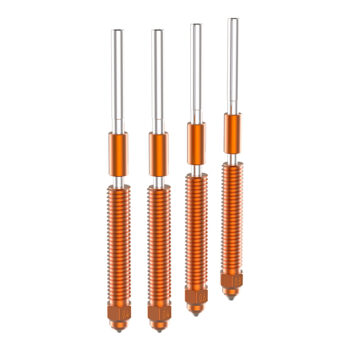 Creality Unicorn K2P Quick-Swap 4x Nozzle Kit 2x0,4 1x0,6 1x0,8 for K2 Plus/Creality Hi