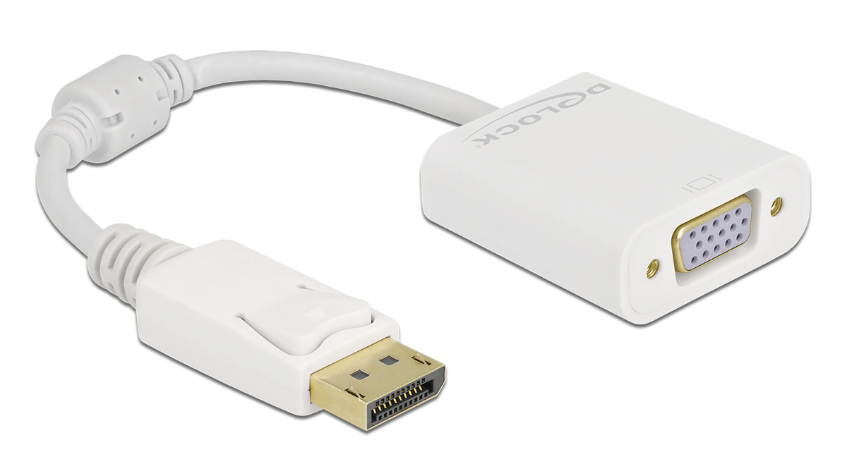 DELOCK αντάπτορας DisplayPort σε VGA 61007 DELOCK αντάπτορας DisplayPort σε VGA 61007