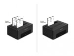 DELOCK docking station για 2.5" ή 3.5" SATA HDD/SSD 64187