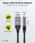 GOOBAY καλώδιο HDMI 2.1 76278 με Ethernet