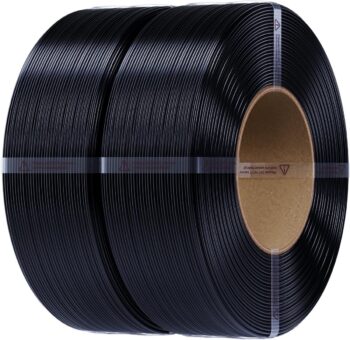 Creality CR-PETG Value Pack 2kg - No Reel - 2x Black 3D Printer Filament Refill