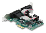 DELOCK κάρτα επέκτασης PCIe σε 4x RS-232 90410