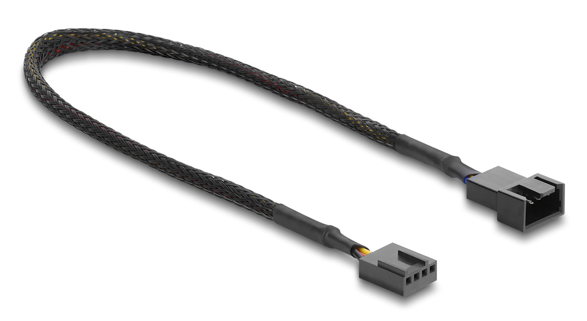 DELOCK καλώδιο προέκτασης 4pin PWM 91360 για ανεμιστήρες DELOCK καλώδιο προέκτασης 4pin PWM 91360 για ανεμιστήρες
