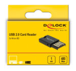 DELOCK USB card reader 91603 για κάρτες μνήμης micro SD