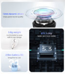 USAMS earphones με θήκη φόρτισης US-YO17