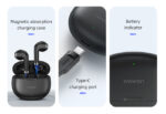 USAMS earphones με θήκη φόρτισης US-YO17