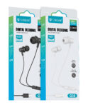 CELEBRAT earphones με μικρόφωνο G38