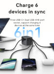 USAMS φορτιστής/αντάπτορας πρίζας CC310