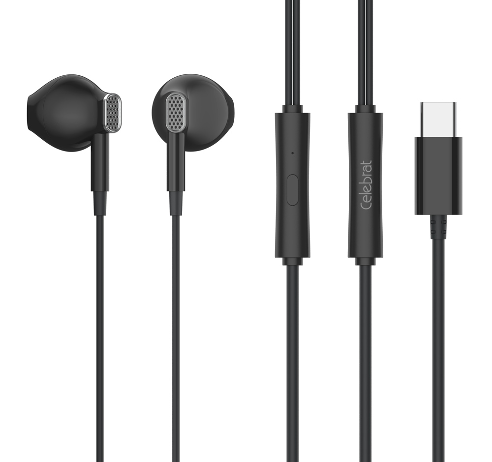 CELEBRAT earphones με μικρόφωνο D12 CELEBRAT earphones με μικρόφωνο D12