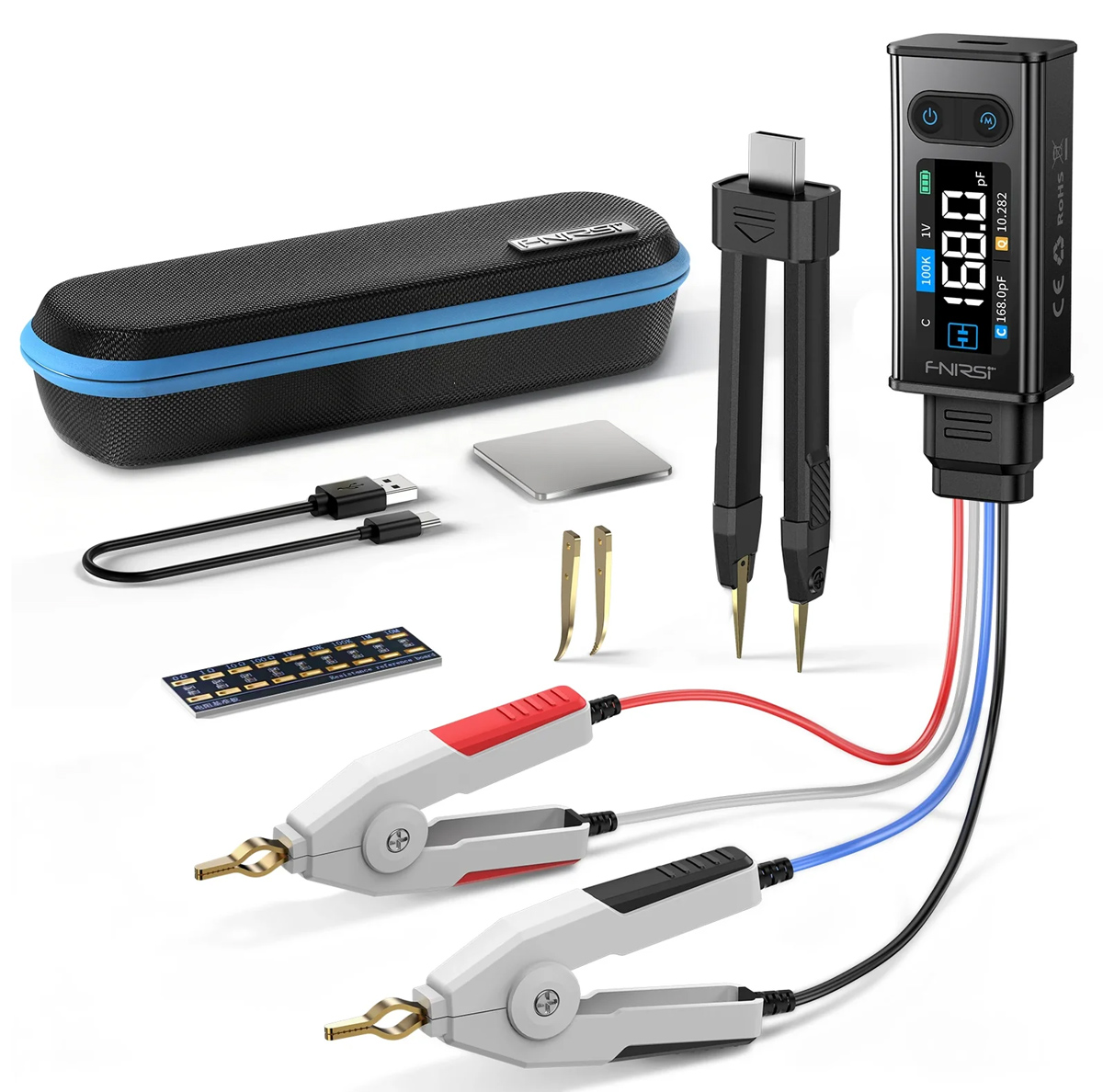 FNIRSI ψηφιακό LCR/ESR tester LCR-ST2 Plus FNIRSI ψηφιακό LCR/ESR tester LCR-ST2 Plus