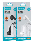 CELEBRAT earphones με μικρόφωνο G23