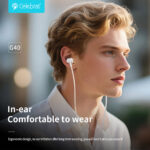 CELEBRAT earphones με μικρόφωνο G40