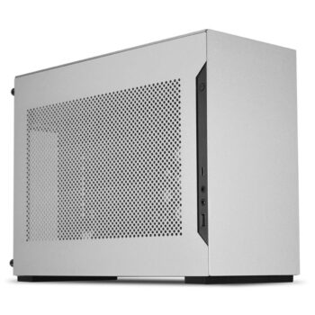 Lian Li A4-H2O PCIe 5 Silver - Mini-ITX PC Gaming Case - GPU Clearance 322 mm - Aluminum - SFX PSU