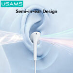 USAMS earphones με μικρόφωνο SJ771