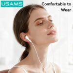 USAMS earphones με μικρόφωνο SJ771