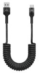 POWERTECH καλώδιο USB-C σε USB PTR-0197 με spiral καλώδιο