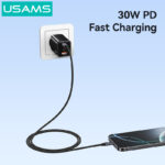 USAMS καλώδιο Lightning σε USB-C SJ770
