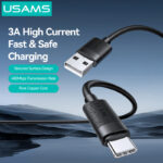 USAMS καλώδιο USB-C σε USB SJ777