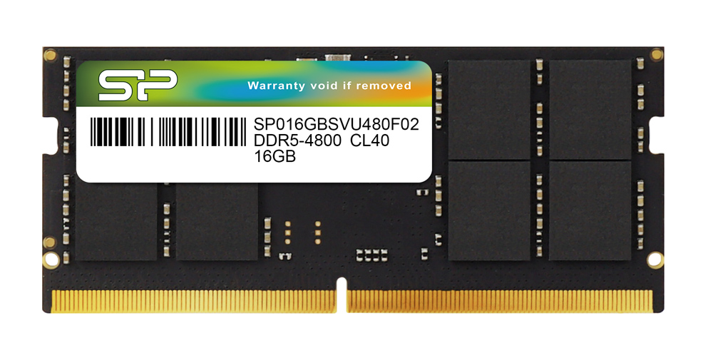 SILICON POWER μνήμη DDR5 SODIMM SP016GBSVU480F02 SILICON POWER μνήμη DDR5 SODIMM SP016GBSVU480F02