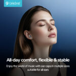 CELEBRAT earphones με θήκη φόρτισης W72