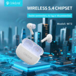 CELEBRAT earphones με θήκη φόρτισης W73