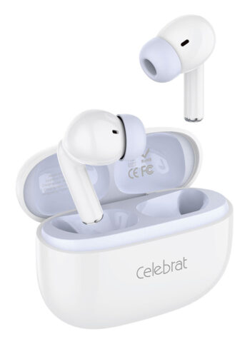 CELEBRAT earphones με θήκη φόρτισης W73