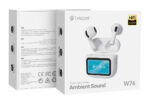 CELEBRAT earphones με θήκη φόρτισης W76