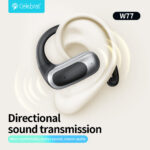 CELEBRAT earphones με θήκη φόρτισης W77