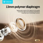 CELEBRAT earphones με θήκη φόρτισης W80
