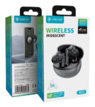 CELEBRAT earphones με θήκη φόρτισης W80