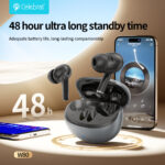 CELEBRAT earphones με θήκη φόρτισης W80